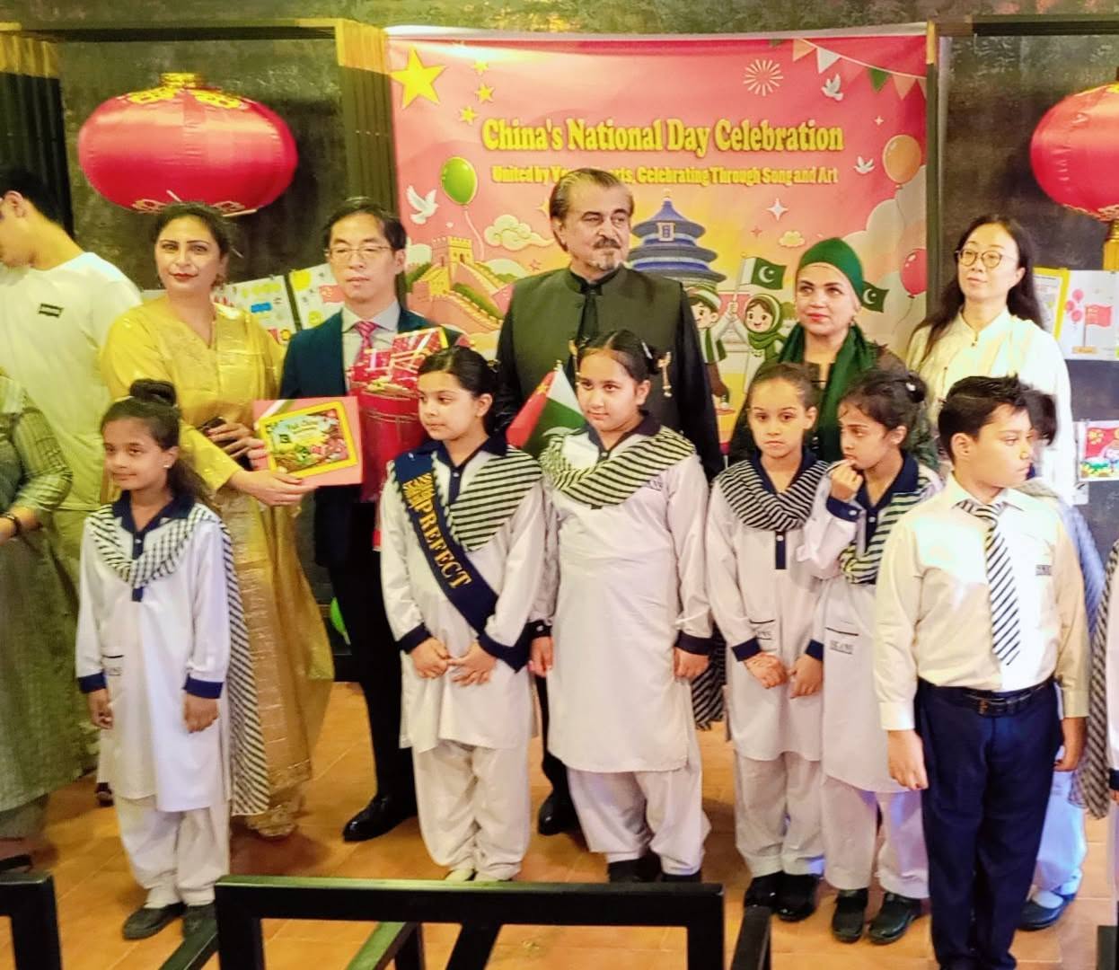 Students Showcase Friendship on China’s National Day